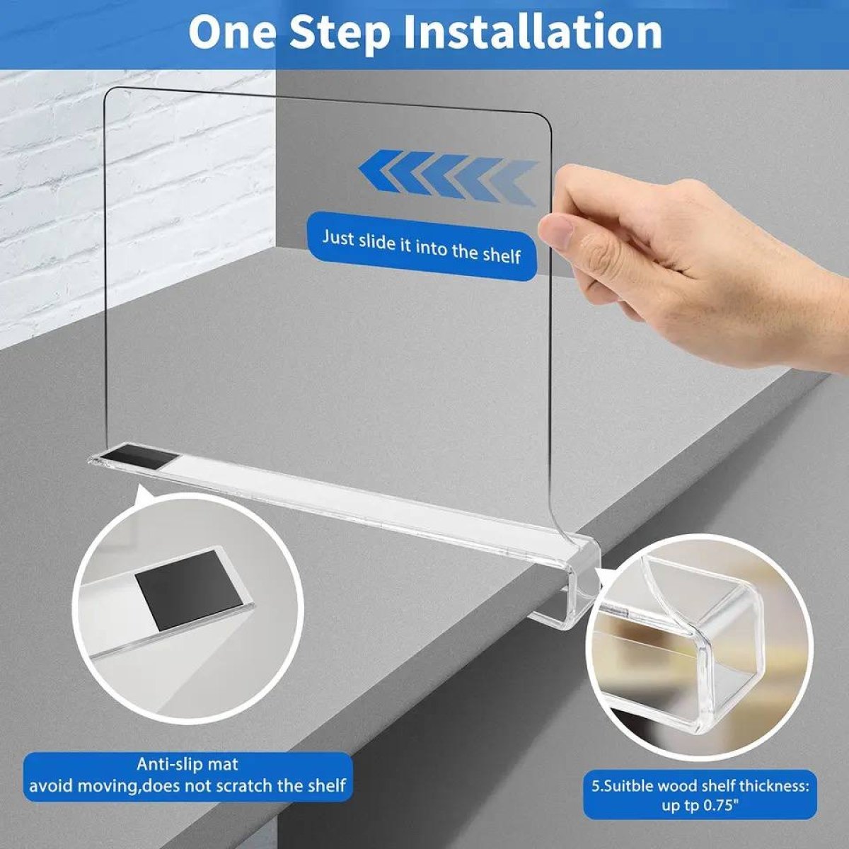 Multi-purpose hook cupboard separator - دولار جروب - Dollar Group